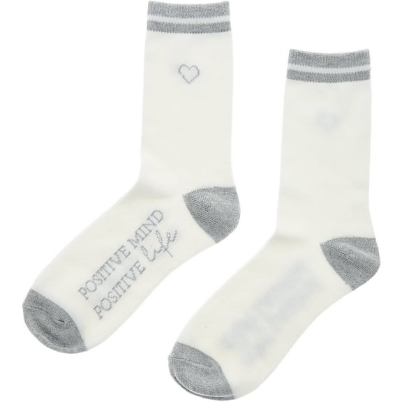 Pavilion Gift Company - Positive - Ladies Crew Sock