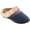 Navy Blue, variant on Isotoner Womens Addie Solid Faux Fur Clog Slippers