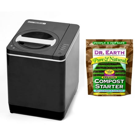 Food Cycler Platinum Indoor Kitchen Compost Container with Compost Starter (Best Garden Compost 2019)