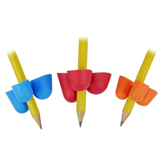 The Pencil Grip Writing CLAW, Small Size, Assorted Colors, 100-Pack Class Set, Improves Handwriting Comfort & Control