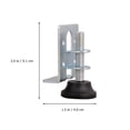 thumbnail image 2 of 4 Pcs Pied de Nivellement Ajustable pour Armoire Support de Meubles, 2 of 9