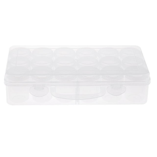 Caja de Almacenamiento de Herramientas de Joyería de Plástico Mitad , Oficina