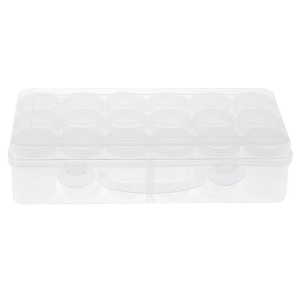 Caja de Almacenamiento de Herramientas de Joyería de Plástico Mitad , Oficina