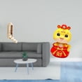 thumbnail image 2 of Organizador De Ganchos De Pared Plegable Para Armario De Baño Con Adorno De Serpiente, Figurita Fengshui, Artesanías Para Sala De Estar Y Oficina., 2 of 8