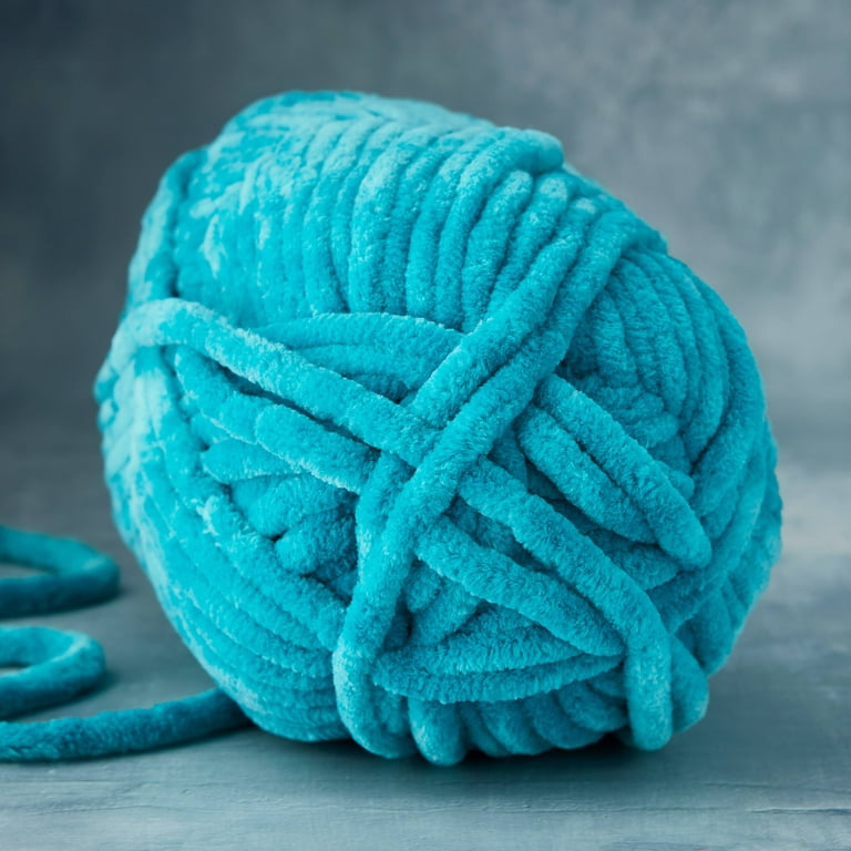 Loops & Threads Sweet Snuggles Lite Yarn - Cnty Blue - 9 oz