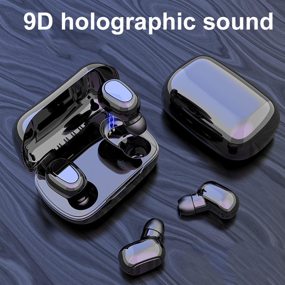 Willstar Bluetooth 5.0 Headset TWS Wireless Earphones Stereo Earbuds with Charging Box - image 3 of 10