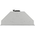 thumbnail image 6 of Streamline 34 in. Pescara Ducted Insert 350 CFM Range Hood in Brushed Stainless Steel with Baffle Filters, Electronic Button Control, LED Light, 6 of 9