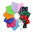 thumbnail image 4 of Double Set Cowboy Head Bandana Bandanas Multi Paisley Sided Scarf Dozen Colored Handkerchief, 4 of 6
