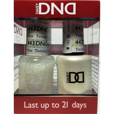 DND Nail Polish Gel & Matching Lacquer Set (443 - Twinkle Little Star)