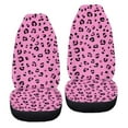 thumbnail image 6 of ZIATUBLE Leopard Print Car Seat Covers Full Set of 2 Washable High Back Bucket Seat Protector Auto Interior Seat Protector Universal Fit Cars Sedan SUV Car Decoration Accessories, 6 of 7