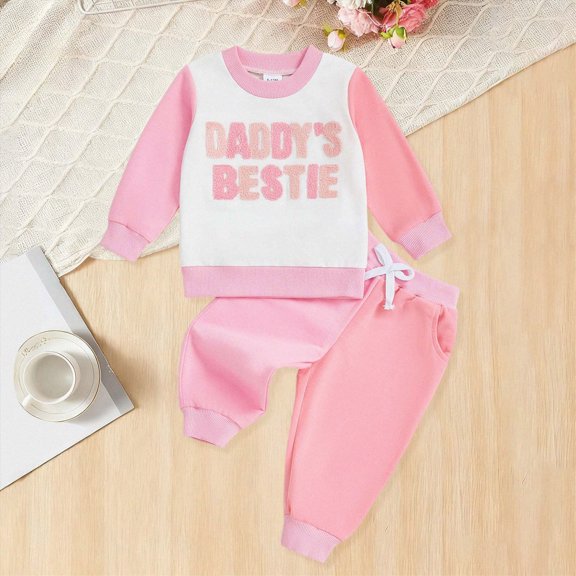 Boys and Girls Pajama Set 2 Piece Long Sleeve Cotton Toddler Boys Soft Breathable Set 6-12 Months 12-24 Months 2T 3T 4T 5T 6T 7T Children Red,18-24 Months