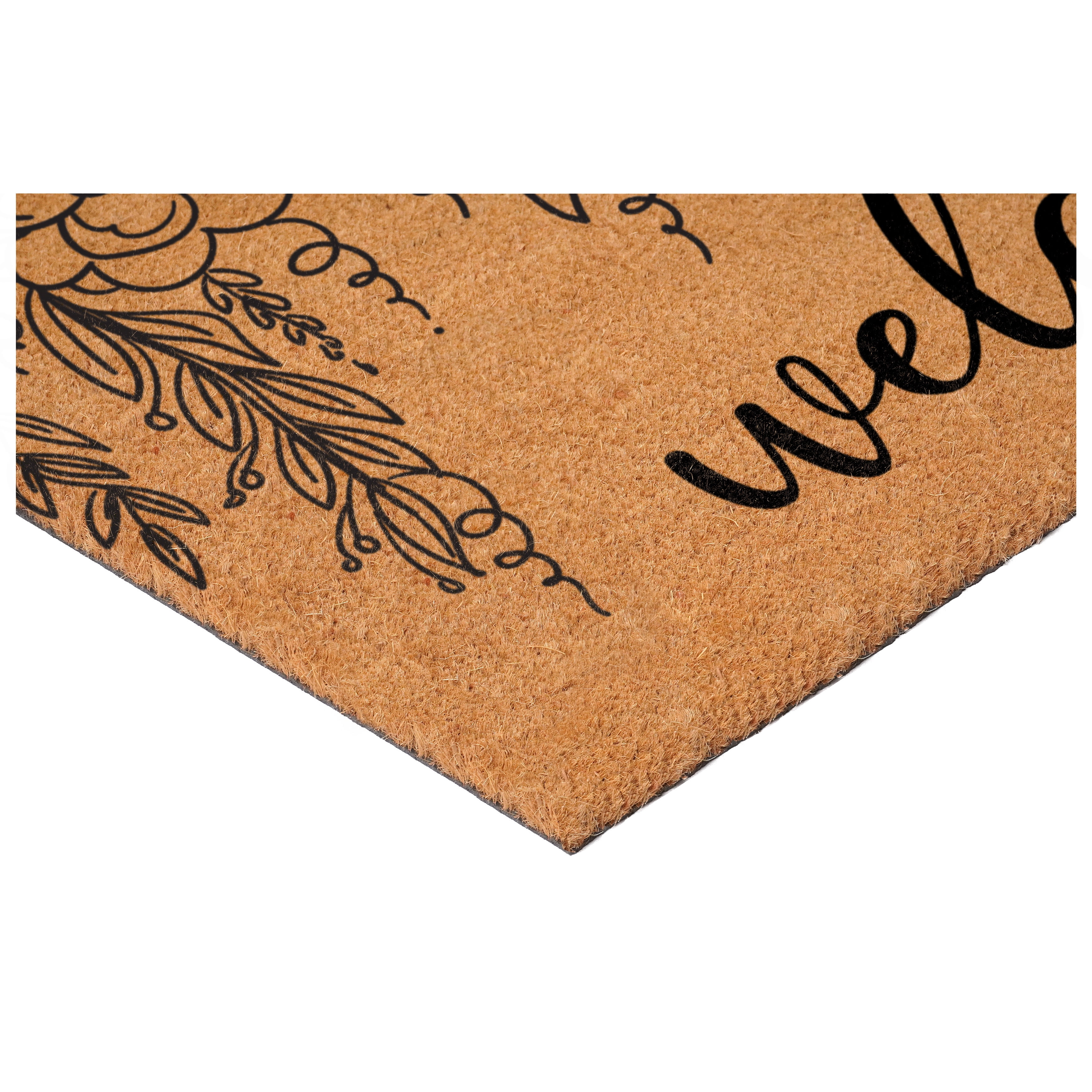 Calloway Mills 116591729 Floral Vine Welcome 17" x 29"