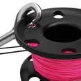 thumbnail image 2 of Scuba Diving Finger Spool Reel, Stainless Steel Nylon Line&Double Ended Bolt Snap Black 50m, 2 of 7