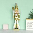 thumbnail image 5 of 16 Inch Nutcracker Soldier King Figure Wooden Figurine Toy Christmas Decor for, 5 of 5