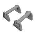 thumbnail image 4 of Puntos de empuje de 2 piezas Push Up Handles Compact Conveniente Manijas de flexión no deslizantes portátiles Multifuncionales para ejercicio de Gris, 4 of 8