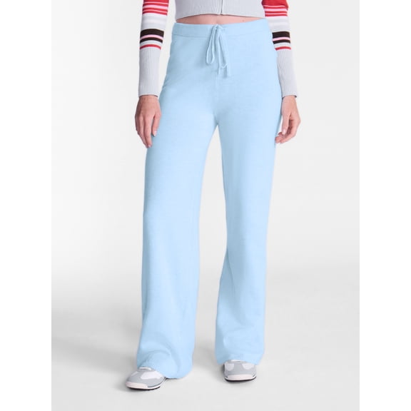 No Boundaries Pull On Sweater Knit Pants, 33'' Inseam, Women's XXS-XXL