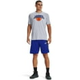 thumbnail image 3 of Under Armour 1370220-600-XXL Baseline Men's Red 2X 10in Shorts, 3 of 5