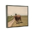 thumbnail image 5 of Stupell Industries Longhorn Cattle Grazing Scenic Countryside Landscape Photograph Luster Gray Floating Framed Canvas Print Wall Art, Design by Marcus Prime, 5 of 5