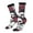 2 Black-1, variant on Gothic Skulls And Roses Crew Socks for Men & Women, Breathable Casual Athletic Ankle Socks