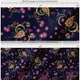 thumbnail image 2 of Soimoi Cotton Voile Fabric Floral & Paisley Print Sewing Fabric Yard 42 Inch Wide, 2 of 7