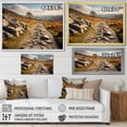 thumbnail image 4 of Designart "Wandering Paths of Ireland" Ireland Floater Framed Wall Art Living Room, 4 of 7