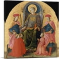 thumbnail image 1 of ARTCANVAS Saint Lawrence Enthroned With Saints And Donors 1440 Canvas Art Print by Filippo Lippi - Size: 26" x 26" (1.50" Deep), 1 of 9