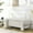 Beige#0, variant on Bedroom Benches Linen Fabric Upholstered Bench with Large Storage Space for the Living Room, Entryway and Bedroom,Beige,( 51.5''x20.5''x17'' ),Wooden Bedroom Benches
