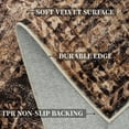 thumbnail image 7 of 5'x7' Washable Area Rug for Living Room Distressed Vintage Soft Boho Floral Rug Non Slip Stain Resistant Accent Floor Carpet for Home Office, 7 of 7