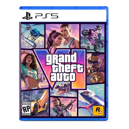 Grand Theft Auto VI, PlayStation 5 Game, (Code in Box, Delivers 11/12/26, Playable 11/19/26)