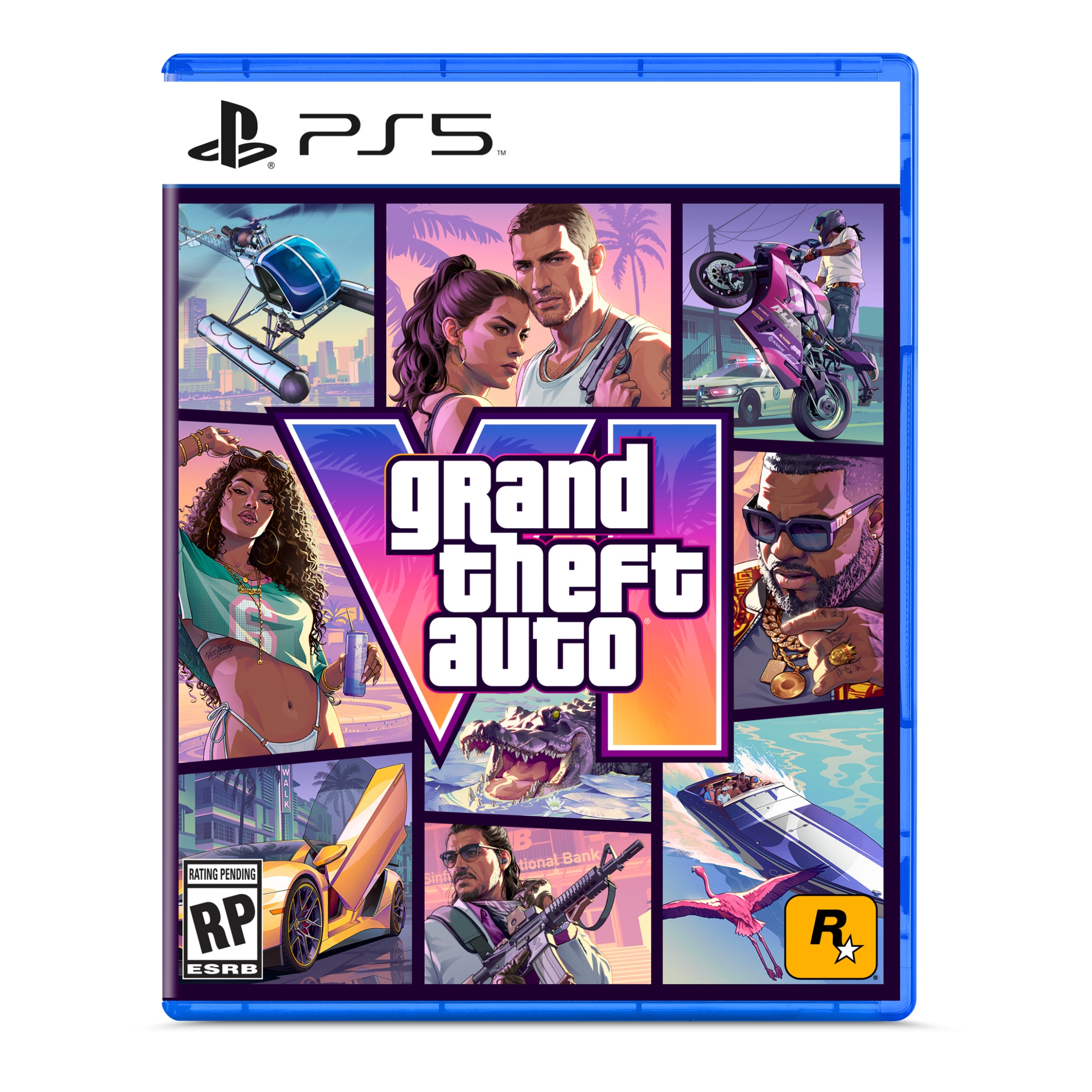 Grand Theft Auto VI, PlayStation 5 Game, (Code in Box, Delivers 11/12/26, Playable 11/19/26)