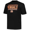 thumbnail image 2 of Men's Fanatics Black Cincinnati Bengals Big & Tall Pop T-Shirt, 2 of 3