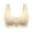 Beige, variant on Huvoen White Sports Bras for Women Women's Bra Wire Underwear OnePiece Bra Everyday Underwear Bras Coffee 7xl