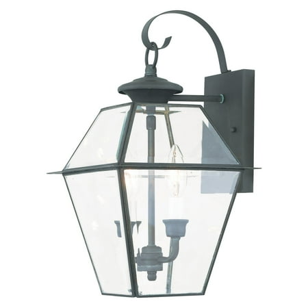 

Livex Lighting Westover 2 Light Outdoor Wall Lantern