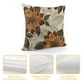 thumbnail image 5 of Fall Brown Outdoor Pillow Cover Beige White Decor Modern Geometry Flower Decorative Cushion Cases for Sofa Couch Bed, 5 of 6
