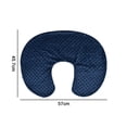 thumbnail image 2 of Funda de almohada de lactancia Minky Dot súper suave Funda de almohada de lactancia multiusos, 2 of 5