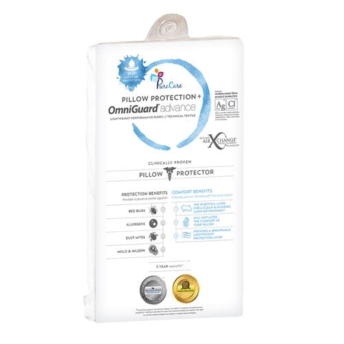 Pure Care Pillow Protector, Twin