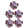 thumbnail image 2 of Youkk Transform Space Elegant Artificial Flower Arrangements Wide Application purple LH001 5Set, 2 of 6