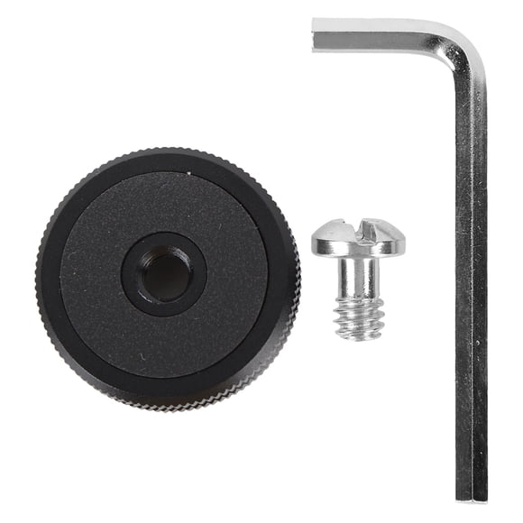 Adaptador de zapata fría de 1/4 pulg. para flash de aleación de aluminio, monturas de zapata para cámara