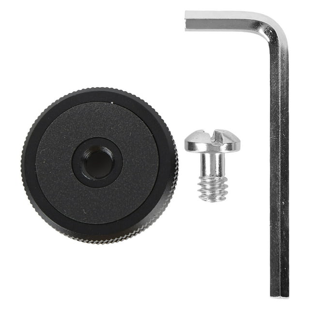 Adaptador de zapata fría de 1/4 pulg. para flash de aleación de aluminio, monturas de zapata para cámara