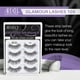thumbnail image 3 of Ardell Pestañas postizas Natural 105 Black, paquete de 5 pares, 3 of 6