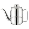 thumbnail image 2 of Ludlz 750ML/350ml/1000ML/250ml/500ML Oil Pot Food Grade Large Capacity Polished Surface Drip-Free Pouring Leakproof Olive Oil Can Storage Container Kitchen Supplies, 2 of 7