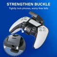thumbnail image 5 of Soporte de montaje para teléfono con controlador de 2 piezas para iPhone Android y PS5, clip de columna vertebral de reproducción remota compatible con el controlador de juegos Playstation 5 Dualsens, 5 of 5