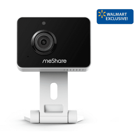 meShare 1080p Mini Wireless Two-way Audio Camera with Free 6-Month Cloud Service Plan and Cloud AI Security-Works with Google Assistant