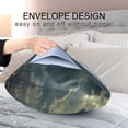thumbnail image 4 of Yayeee Pillowcase Standard Size Set of 2 Satin Wrinkle Resistant Pillow Case, Whale and Moon, 4 of 7