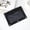 Black, variant on 3 Ring Binder Pencil Pouch - Large Clear Window Pen Case with Grommets, Waterproof Diamond-Weave Fabric, Heavy Duty Metal Zipper