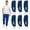 Royal Blue, variant on BILLIONHATS 6 Pack of Wholesale Mens Jogger Sweatpants, Homeless Shelter Donation Case, Comfy Bulk Joggers for Men (Assorted, 2X-Large)