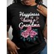 thumbnail image 1 of I'M Very Happy to Have a T-Shirt with a Grandma Pattern, Short Sleeves, And a Round Neck For Adult, Men, Women, Teen, Teenager, Adolescent, Youth, 1 of 6