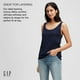 thumbnail image 3 of Camiseta sin mangas GAP Favorite True Black Small para mujer, 3 of 5