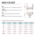 thumbnail image 4 of Kdxio Red coral and scallop seashell Print Women's 2 Piece High Waisted Wrap Spaghetti Strap Summer Swimsuit Bikini Set-Large, 4 of 7