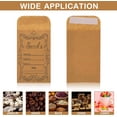 thumbnail image 4 of YWC-160Pcs Seed Envelopes, 3.15x4.7 Inch Self Sealing Kraft Paper Seed Envelopes, Pre-Printed Seed Information Cover, Small Envelopes for Seeds Saving & Collecting Suitable for Gardening Enthusiasts., 4 of 4